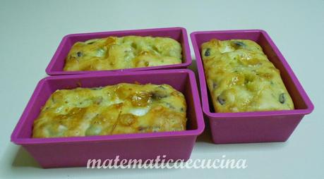 Plumcake Salati con Taleggio e Salame