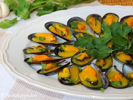Cozze allo zafferano