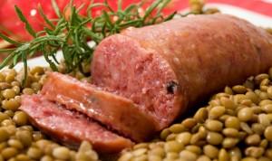 |⇨ Cotechino con lenticchie