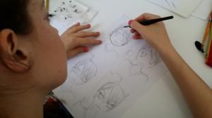 disegnare manga