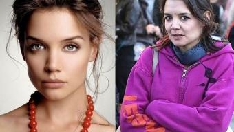 Katie Holmes struccata e spettinata dopo le feste #unadinoi