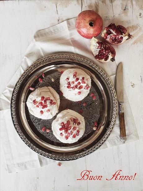 Pavlova alla melagrana