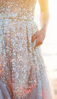 glitter gown