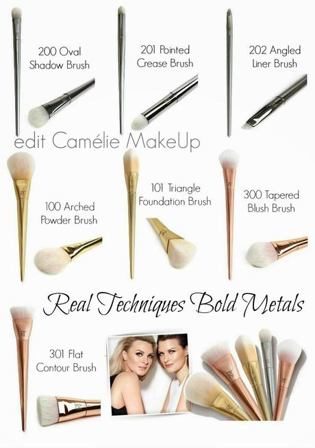 Real Techniques Bold Metals Brushes