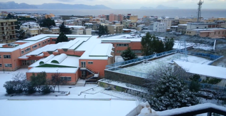 Nevicata a Torre del Greco