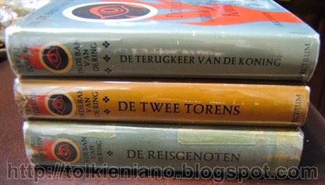 In de Ban van de Ring, la prima edizione olandese 1956-1967 con il nome errato sul primo volume