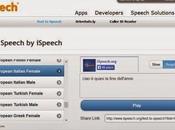 iSpeech: utility convertire testi messaggi vocali