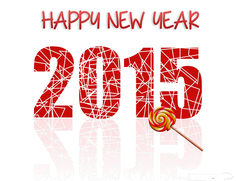 Buon 2015 :-) Foto di auguri con un tocco di Android da mandare ai vostri amici su Whatsapp, Fb, ecc.