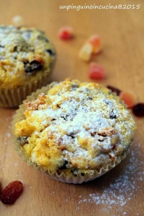 Muffin al panettone