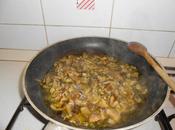 Rice mushroom recipe. ricetta riso funghi.