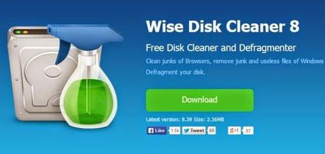 Wise Disk Cleaner: Pulisci il tuo Hard-Disc in pochi secondi