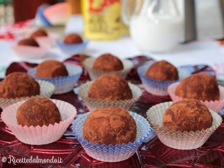 Tartufi di pandoro