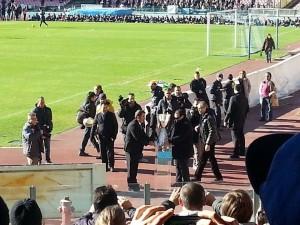 allenamento al San Paolo