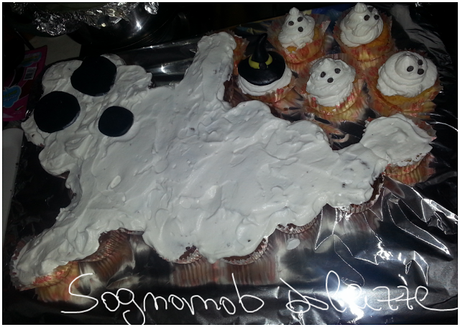 Capcake fantasma per Halloween