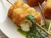 Spiedini mozzarella carrozza.