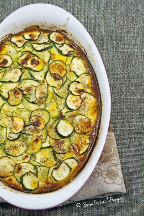 Quiche di uova e zucchine / Egg and zucchini quiche recipe