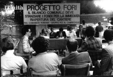 Foto dall'archivio de L'unità