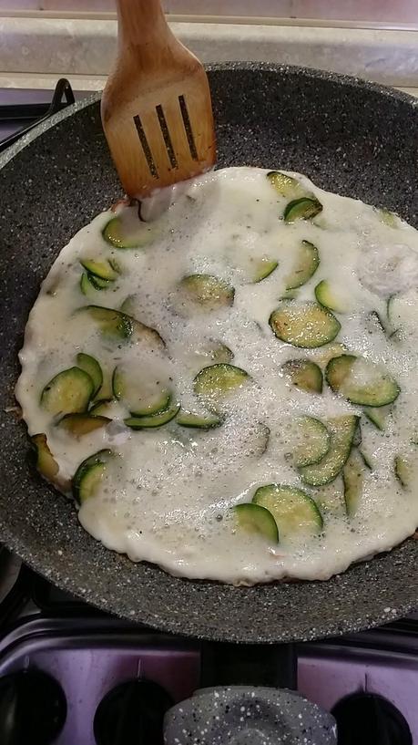 Frittata di albumi e zucchine