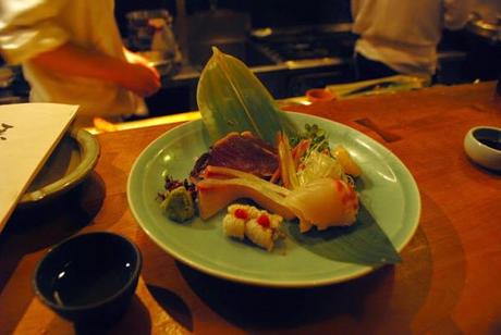 Sashimi da Yorozu Enraku (foto di Patrick Colgan, 2014)