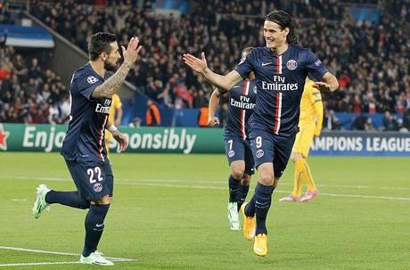 Psg, Lavezzi e Cavani puniti: multa e tribuna per due settimane