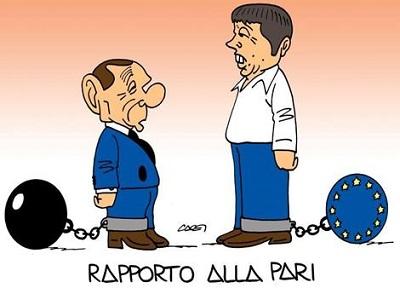 header-vignetta-renzi e berlusconi con la palla al piede