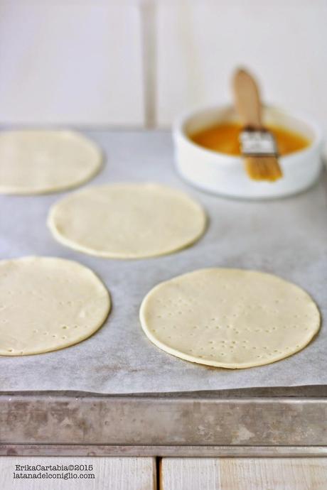 Piccole Galette de Rois con crema frangipane