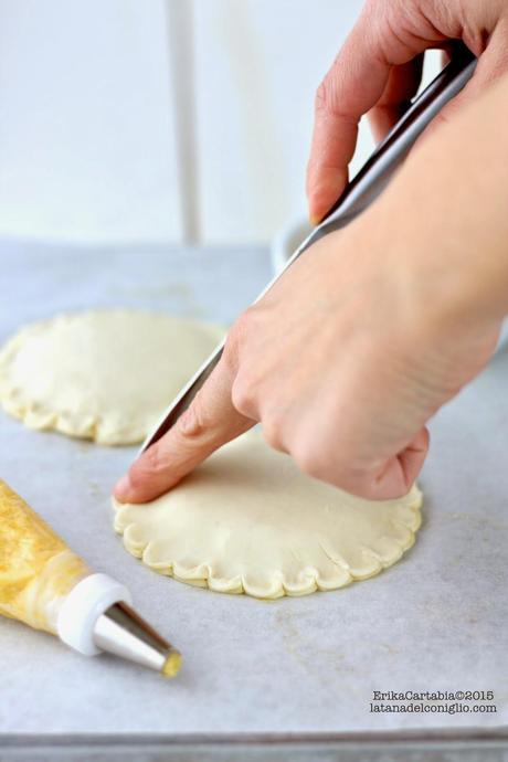 Piccole Galette de Rois con crema frangipane