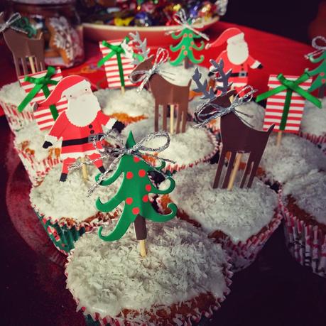 Buon anno e cupcake dolce Natal ♡