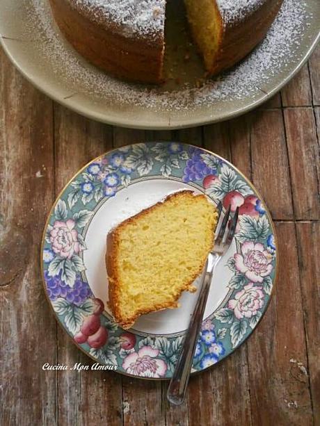 Chiffon Cake all'Arancia e Benveuto 2015