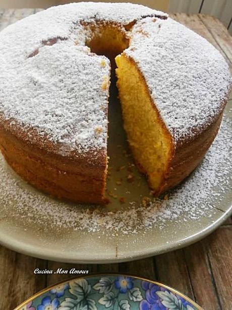 Chiffon Cake all'Arancia e Benveuto 2015