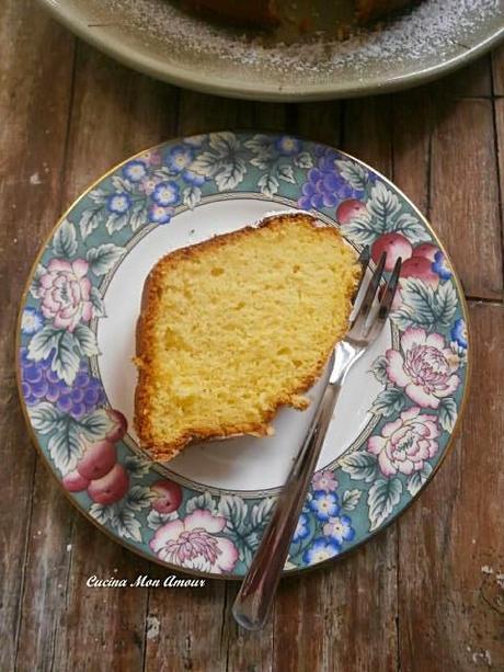 Chiffon Cake all'Arancia e Benveuto 2015