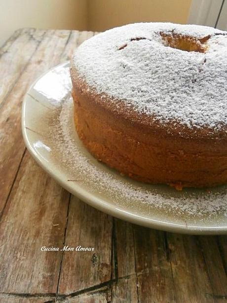 Chiffon Cake all'Arancia e Benveuto 2015