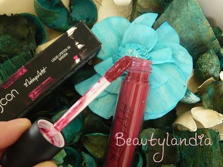 WJCON - Make up Artist Long lasting liquid lipstick n 08 Sangria (swatches e review) -