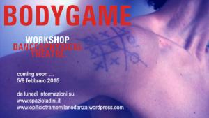 Danza: workshop intensivo dal 5 all’8 febbraio 2015