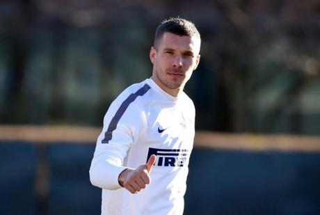 Ufficiale, Podolski e’ dell’Inter, ha scelto l’11