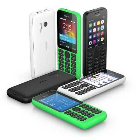 Nokia 215: annunciato il cellulare da 29 dollari