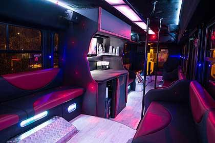 luxury bus roma