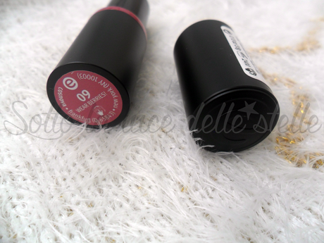 Review (swatch) Essence: rossetto labbra lunga durata wear berries!