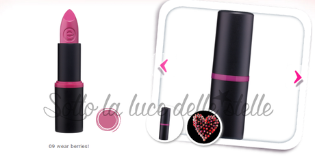 Review (swatch) Essence: rossetto labbra lunga durata wear berries!
