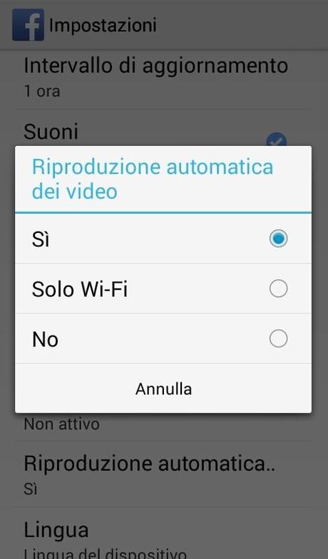 [Guida] Come disattivare l'avvio automatico dei video su Facebook.