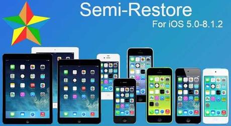 Semi-Restore è stato aggiornato con il supporto a iOS 8.1.1 e iOS 8.1.2