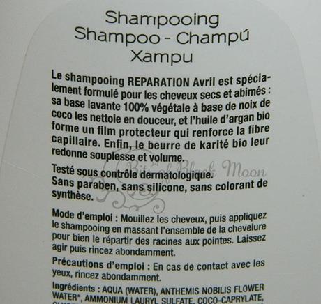 [Review] Avril -  Shampoo Riparatore all'olio di Argan