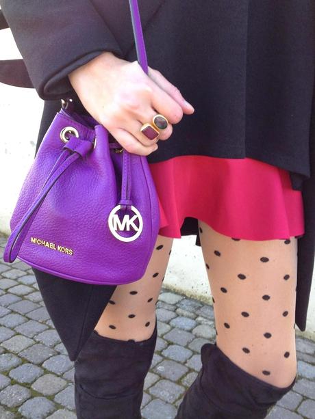 Say hello to my new purple bag!