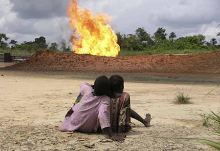 Gas-flaring-in-africa