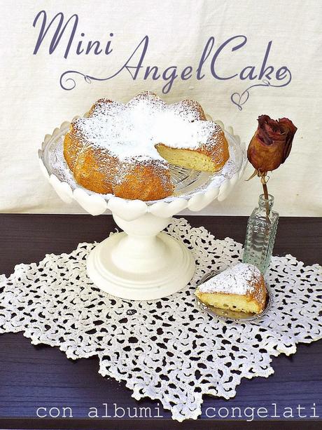 Mini AngelCake con albumi congelati