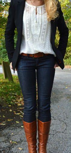 Stivali e jeans: accoppiata vincente o no? / Boots and jeans. Yes or not?