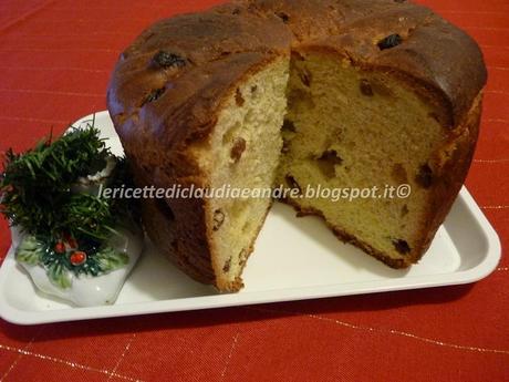 Panettone all'uvetta