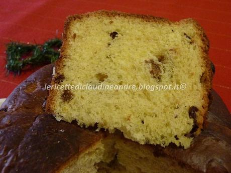 Panettone all'uvetta