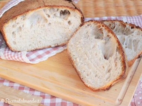 Pane cafone con lievito madre