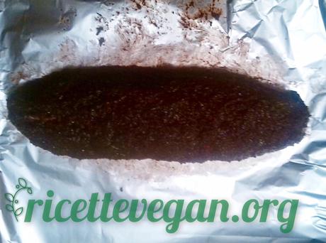 ricettevegan.org - salame di cioccolato vegan